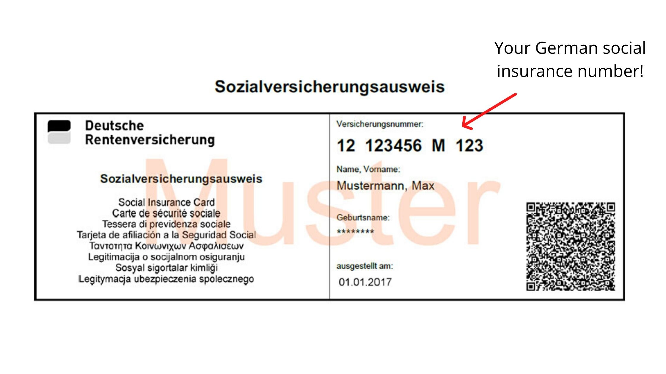 Sozialversicherungsausweis